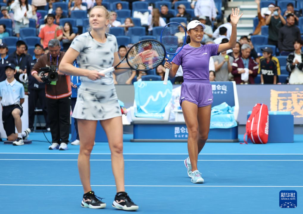 中网：西尼亚科娃/张帅晋级女双决赛